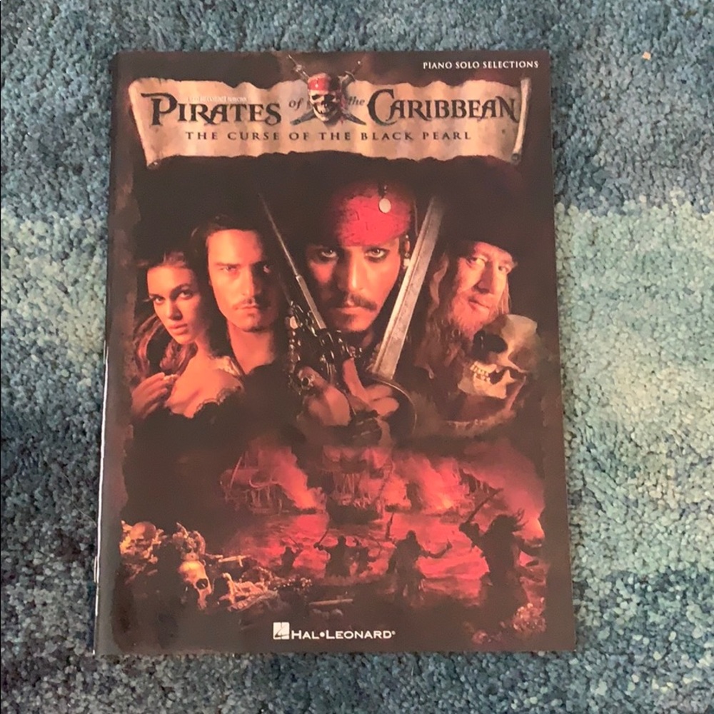 Pirates Of The Caribbean Piano Book